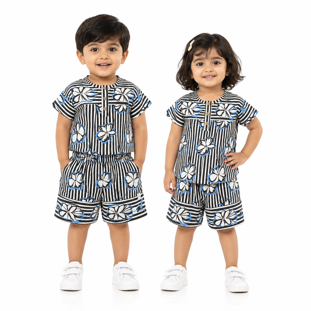 Unisex kids nightwear set-Two-piece